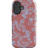Airy Blue Floral iPhone 16 Magsafe Impact Case