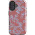 Airy Blue Floral iPhone 16 Plus Impact Case