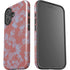 Airy Blue Floral iPhone 16 Plus Impact Case