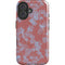 Airy Blue Floral iPhone 16 Plus Magsafe Impact Case