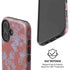 Airy Blue Floral iPhone 16 Plus Magsafe Impact Case