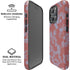 Airy Blue Floral iPhone 16 Pro Magsafe Impact Case