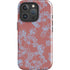 Airy Blue Floral iPhone 16 Pro Max Impact Case