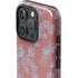 Airy Blue Floral iPhone 16 Pro Max Impact Case