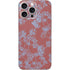 Airy Blue Floral iPhone 16 Pro Max Skin