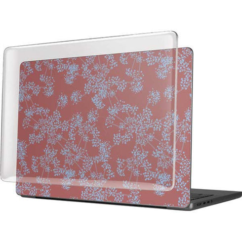 Airy Blue Floral MacBook Pro 14in (2021-24) Case plus Skin