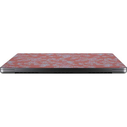 Airy Blue Floral Apple MacBook Pro 14-inch Skin