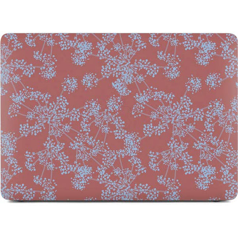 Airy Blue Floral Apple MacBook Pro 16-inch Skin