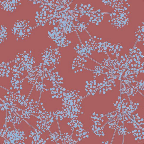 Airy Blue Floral PS4 Console Skin