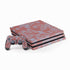 Airy Blue Floral PlayStation PS4 Skins