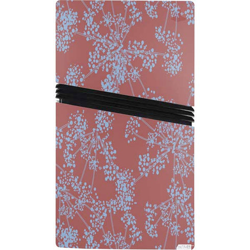 Airy Blue Floral PS5 Pro Bundle Skin