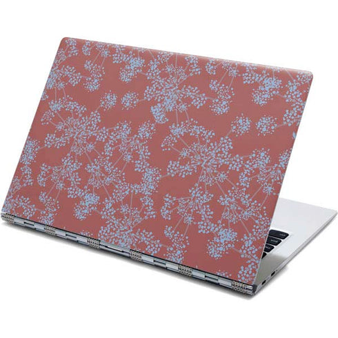 Airy Blue Floral Yoga 910 2-in-1 14in Touch-Screen Skin