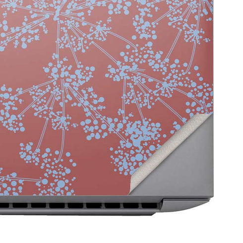 Airy Blue Floral HP ZBook Fury 16 G10 Skin