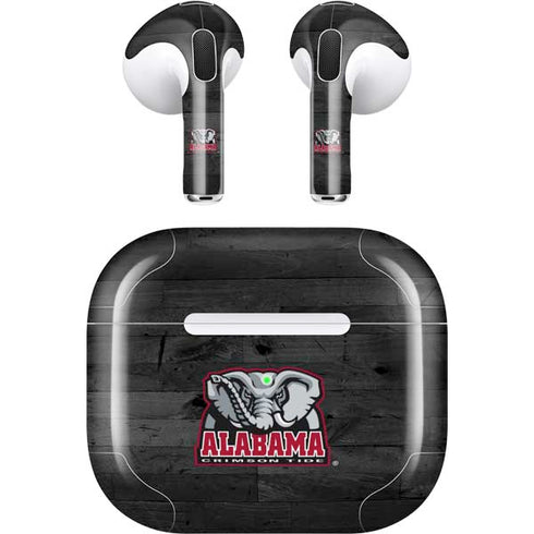 University of Alabama Basketball Wood Apple AirPods (3rd Gen 2021) Skin
