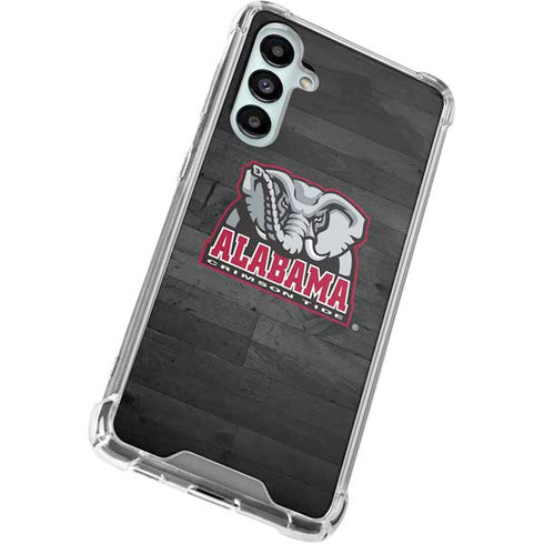 University of Alabama Basketball Wood Galaxy A16 5G Clear Case