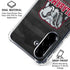 University of Alabama Basketball Wood Galaxy A36 5G Clear Case