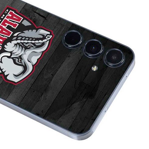 University of Alabama Basketball Wood Galaxy A55 5G Skin