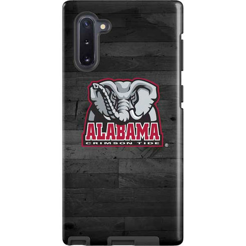 University of Alabama Basketball Wood Galaxy Cases