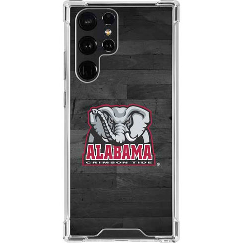 University of Alabama Basketball Wood Galaxy S23 Ultra Clear Case