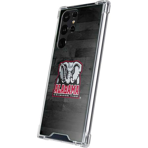 University of Alabama Basketball Wood Galaxy S23 Ultra Clear Case