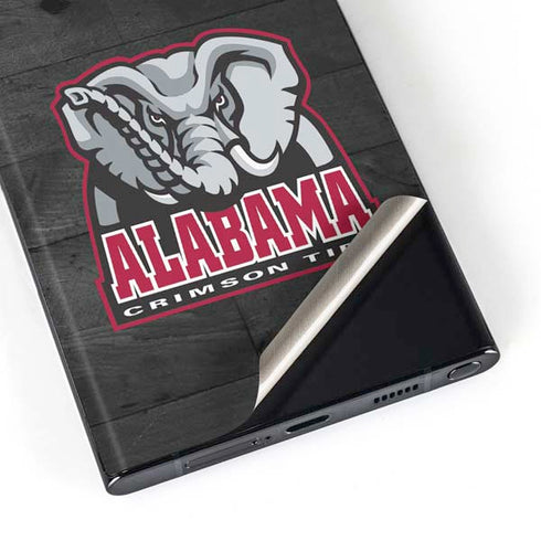 University of Alabama Basketball Wood Galaxy Skins
