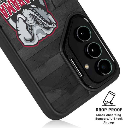 University of Alabama Basketball Wood Galaxy S25 Plus Kickstand Case