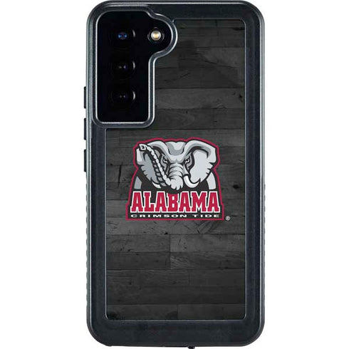 University of Alabama Basketball Wood Galaxy S24 Plus Waterproof Case