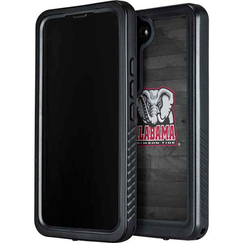University of Alabama Basketball Wood Galaxy S24 Plus Waterproof Case