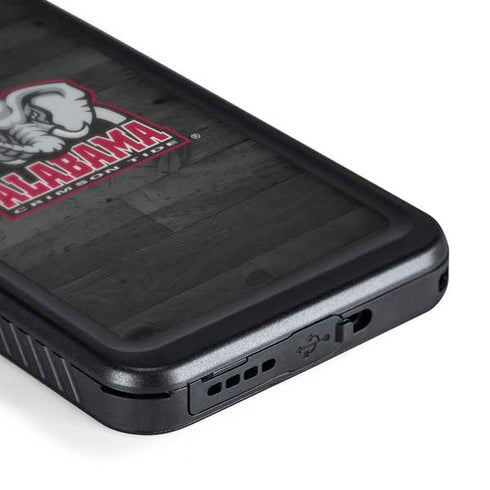 University of Alabama Basketball Wood Galaxy S24 Plus Waterproof Case