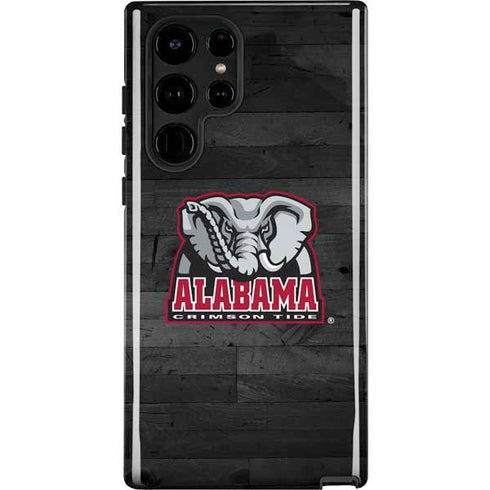 University of Alabama Basketball Wood Galaxy Cases