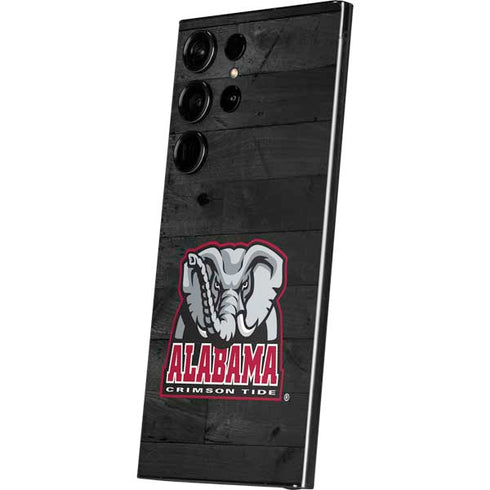 University of Alabama Basketball Wood Galaxy S25 Ultra Skin