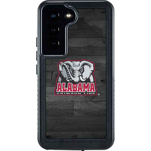 University of Alabama Basketball Wood Galaxy S24 Waterproof Case