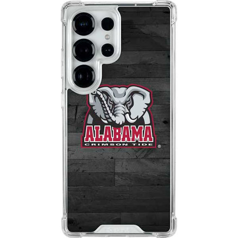 University of Alabama Basketball Wood Galaxy S25 Ultra Clear Case