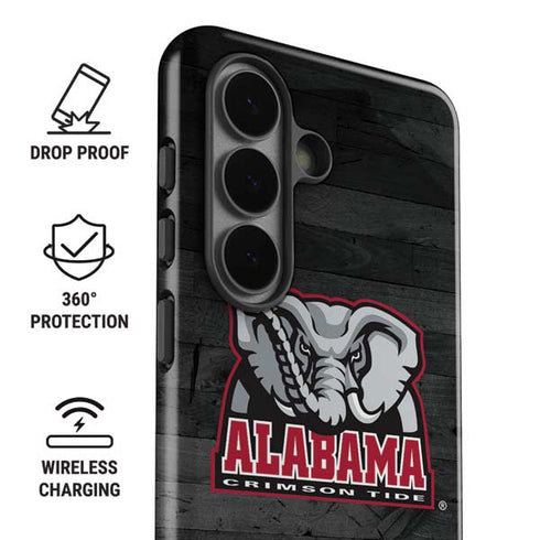 University of Alabama Basketball Wood Galaxy S26 Impact Case