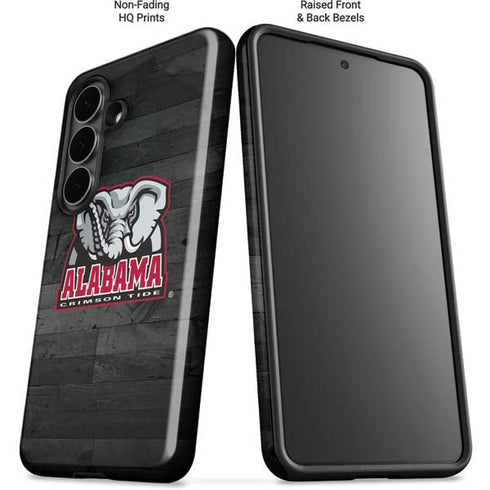 University of Alabama Basketball Wood Galaxy S26 Impact Case