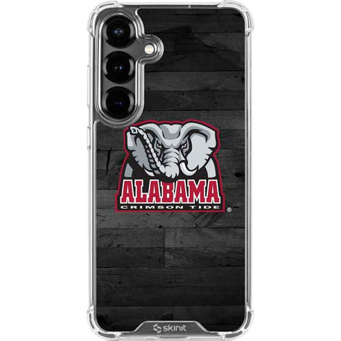University of Alabama Basketball Wood Galaxy S26 Plus Clear Case