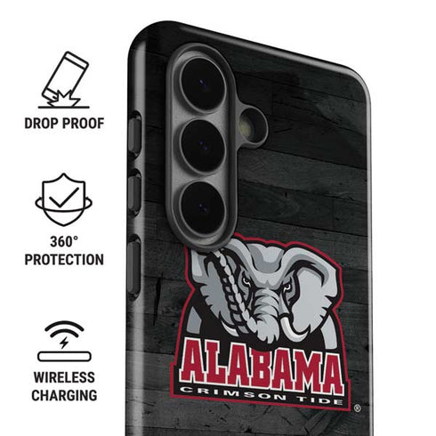 University of Alabama Basketball Wood Galaxy S26 Plus Impact Case