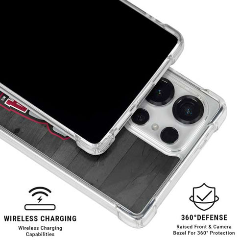 University of Alabama Basketball Wood Galaxy S26 Ultra Clear Case