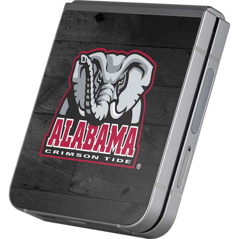 University of Alabama Basketball Wood Galaxy Z Flip6 Skin