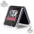 University of Alabama Basketball Wood Galaxy Z Flip6 Clear Case