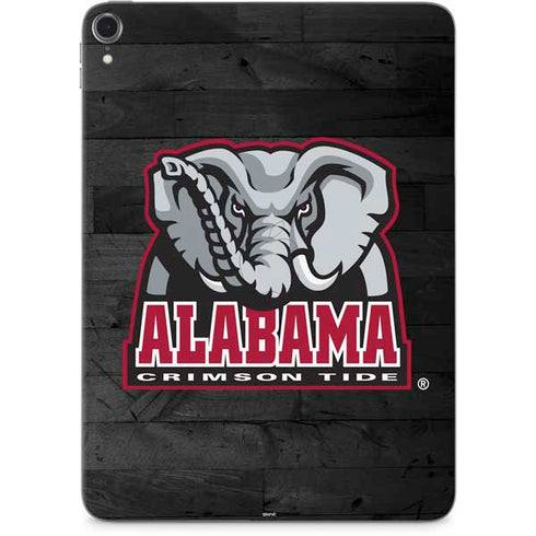 University of Alabama Basketball Wood Apple iPad Pro Skin