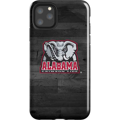 University of Alabama Basketball Wood iPhone Cases