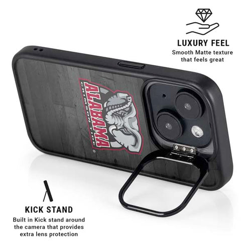 University of Alabama Basketball Wood iPhone 13 Kickstand Case