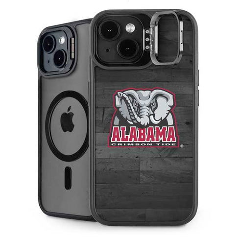 University of Alabama Basketball Wood iPhone 14 Kickstand Case
