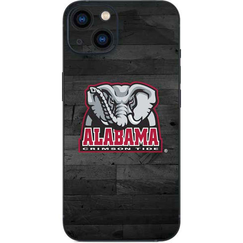 University of Alabama Basketball Wood iPhone Skins