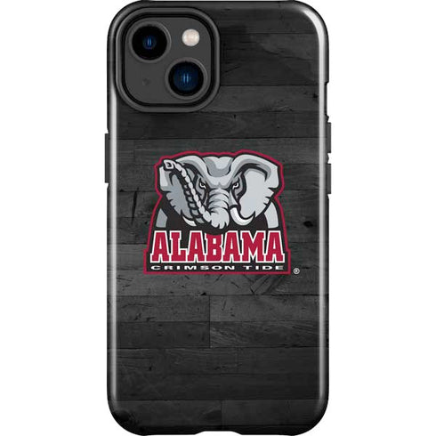 University of Alabama Basketball Wood iPhone 15 Impact Case