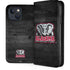 University of Alabama Basketball Wood iPhone 15 Plus Folio Case