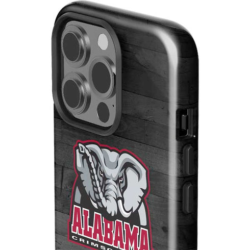 University of Alabama Basketball Wood iPhone 15 Pro Impact Case