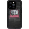 University of Alabama Basketball Wood iPhone 15 Pro Waterproof Case