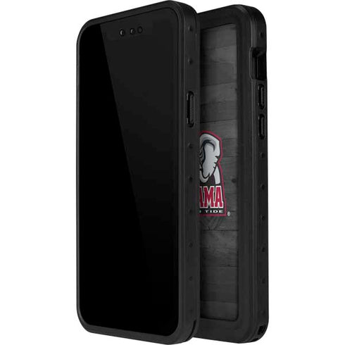University of Alabama Basketball Wood iPhone 15 Pro Waterproof Case